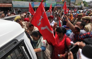 Farmers, workers stage protest in support of demands