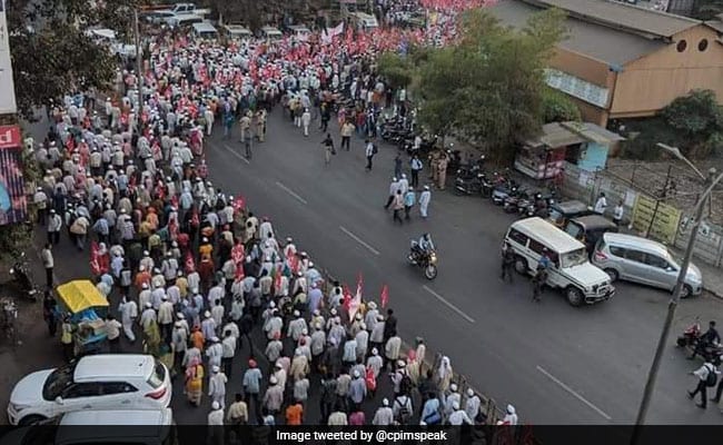 To Protest 'Betrayal', 50,000 Maharashtra Farmers March To Mumbai Again
