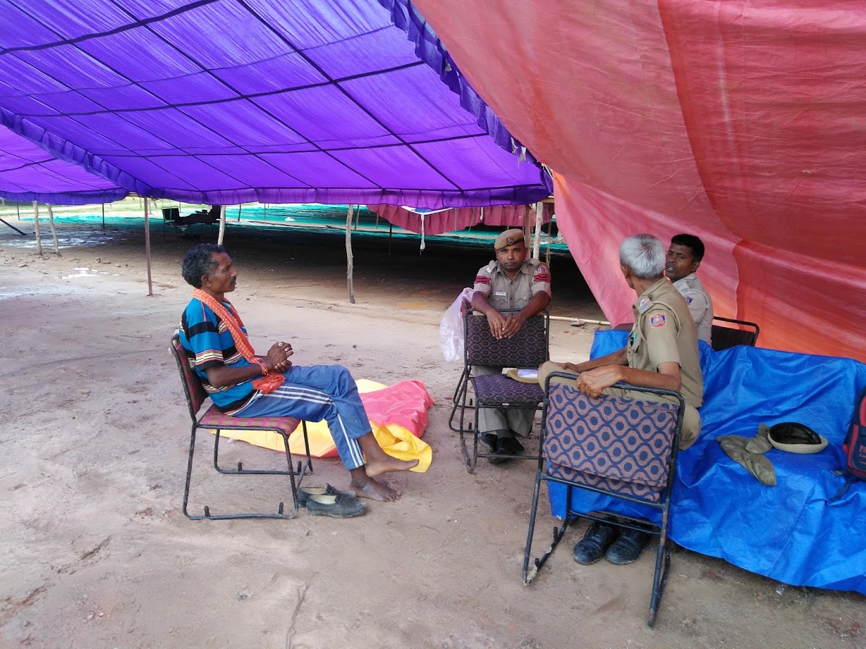 Ramleela Ground Camp