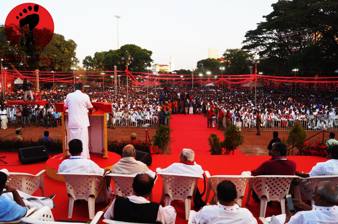 Comrade Pinarayi Vijayan's address to the public gathering on the concluding day of the Conference. December 16, 2022.