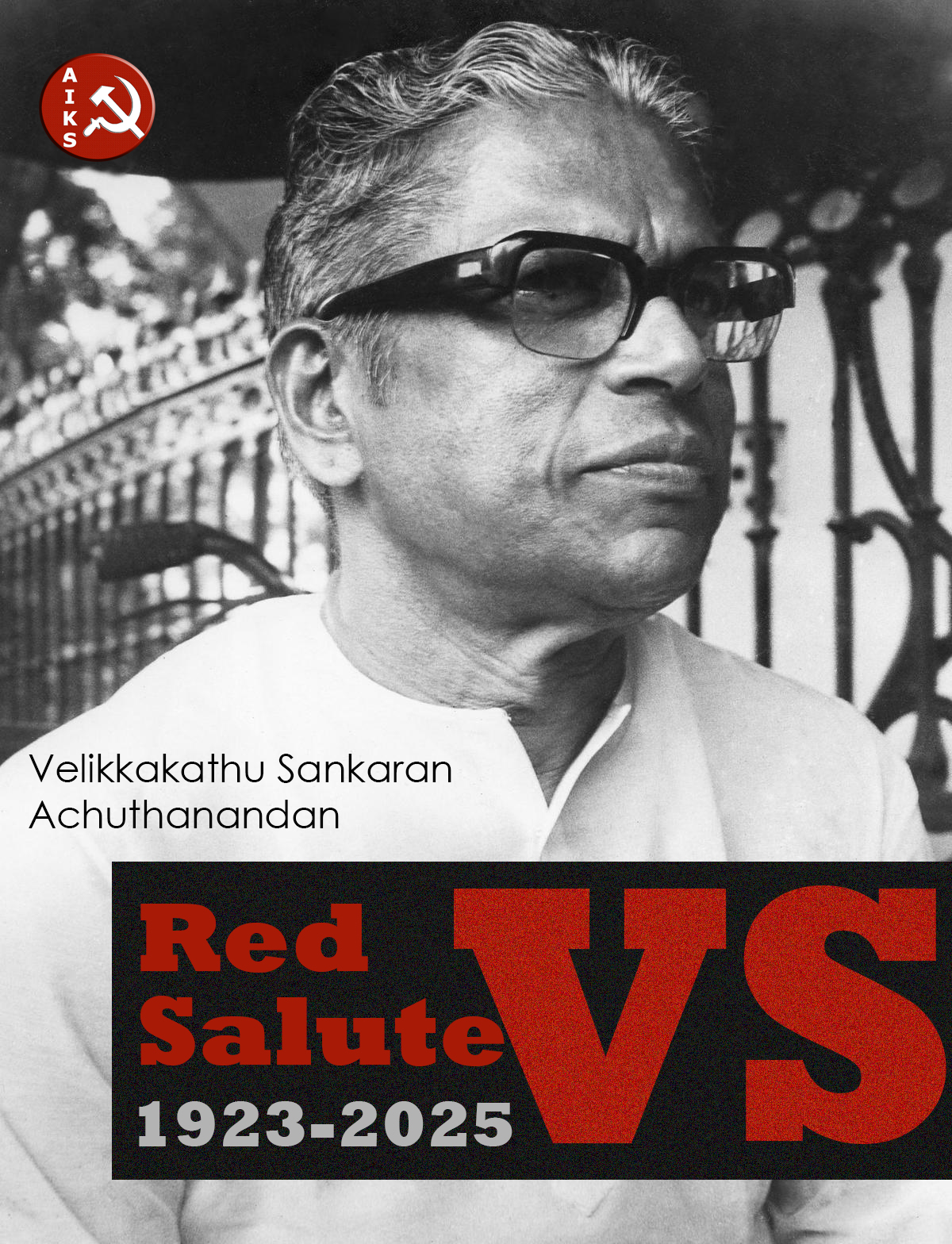 AIKS Dips Its Red Flag In Honour Of Comrade VS